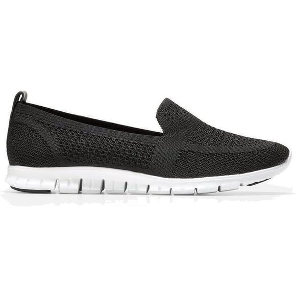 NWT Cole Haan Women's Zerogrand Stitchlite Loafer - Black Knit, 7.5 - Picture 2 of 7